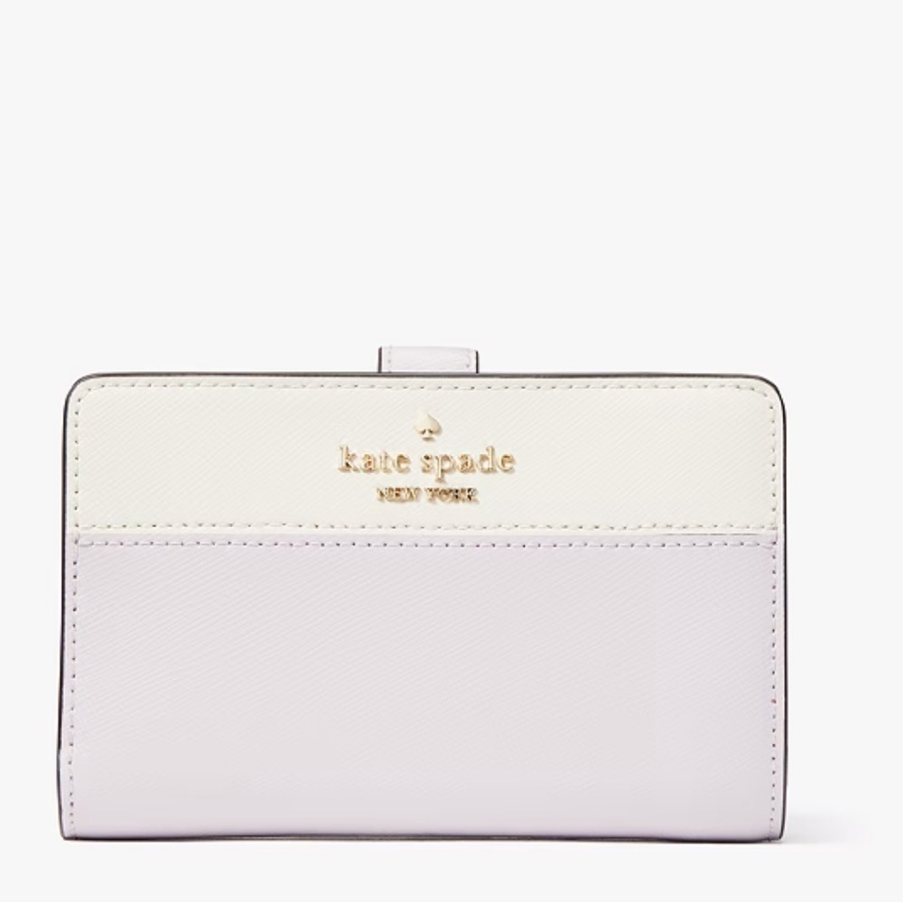 NWT Kate Spade Madison Medium Compact Bifold Wallet